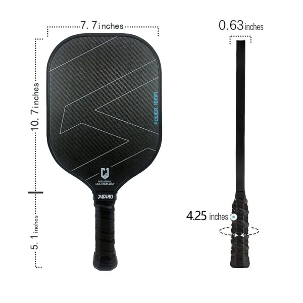 Carbon Fiber Pickleball Racket - Image 9