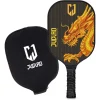 Carbon Fiber Comfort Grip Pickleball Paddle With Cover