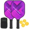 Pickleball Paddles Se 4 Pickleballs and Carry Case