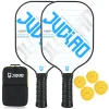 Pickleball Paddles Set 4 Balls Sports Racket